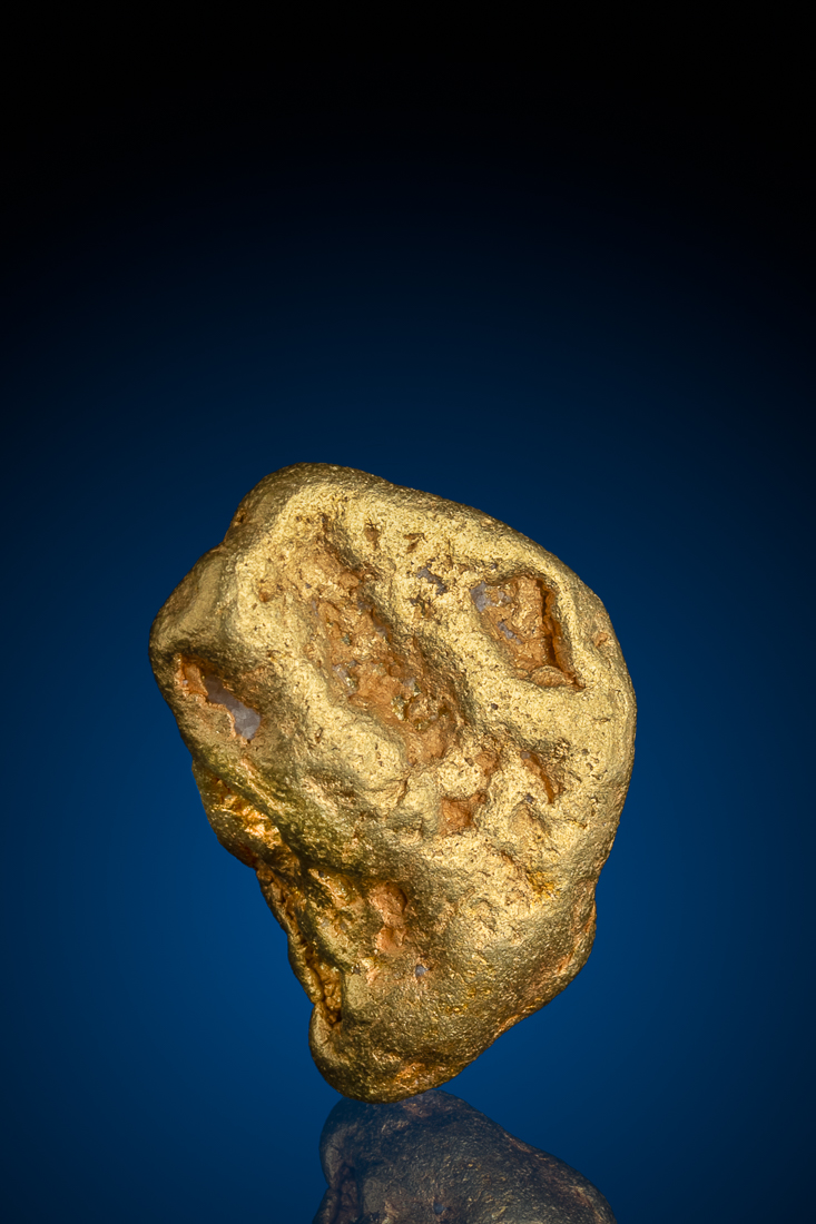 (image for) Cratered, Dense Natural Gold Nugget - Alaska - 26.81 grams